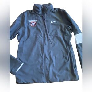 Nike Gray Full-Zip Jacket